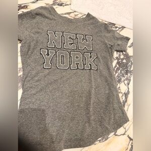 Cinq a Sept New York and Paris stitched shirt XS